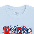 Kids Patriotic Fourth of July Shirt - Red White & 250 Tee