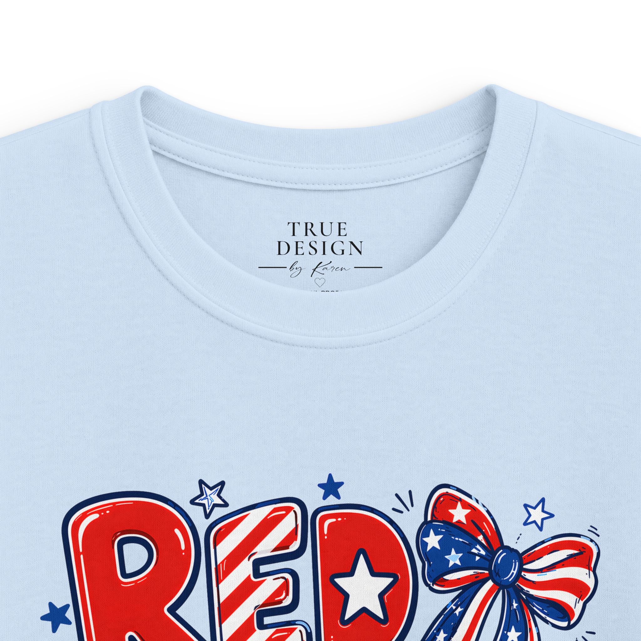 Kids Patriotic Fourth of July Shirt - Red White & 250 Tee