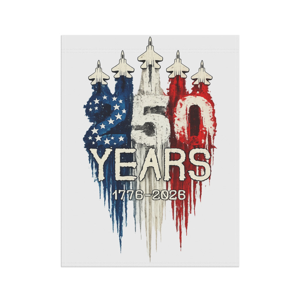 Patriotic Garden Flag for 250th Anniversary Commemorations