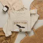 Beacon of Freedom Lighthouse Sweatshirt | 250th 4th of July Patriotic Milestone