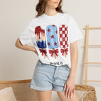 Patriotic Popsicle T-Shirt — Red, White & Blue Fourth of July Tee