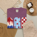 Patriotic Popsicle T-Shirt — Red, White & Blue Fourth of July Tee