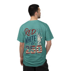 Patriotic T-Shirt: Land of the Free Because of the Brave