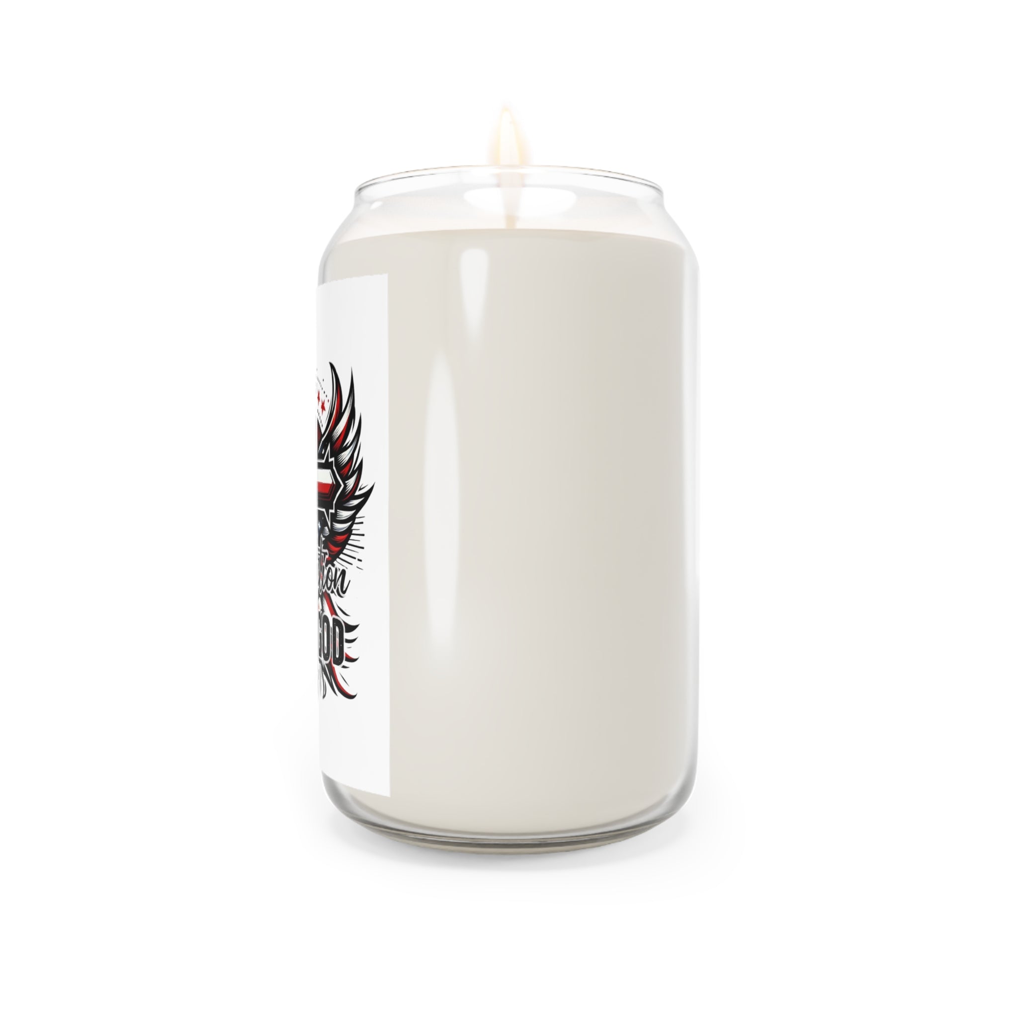Patriotic Cross Soy Candle - One Nation Under God Scent