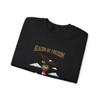 Beacon of Freedom Lighthouse Sweatshirt | 250th 4th of July Patriotic Milestone