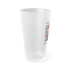 Patriotic Humor Frosted Pint Glass - 16oz with Vintage Print