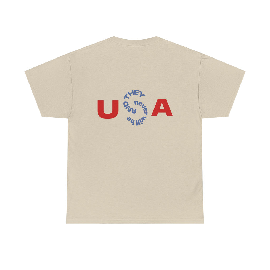 Patriotic George Washington Tee — "They Hate U.S. Because They Ain't U.S."