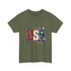 Patriotic USA Stars T-Shirt — Fourth of July American Flag Tee