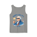 Party Like It's 1776 Tank Top — Patriotic George Washington Graphic