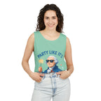 Party Like It's 1776 Tank Top — Patriotic George Washington Graphic