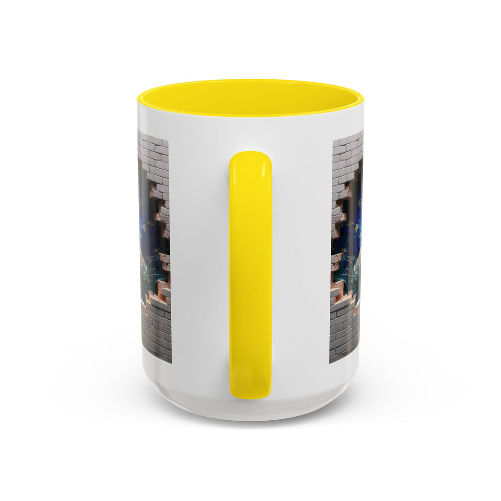 American Flag & Statue of Liberty Accent Coffee Mug – Patriotic USA Ceramic Mug