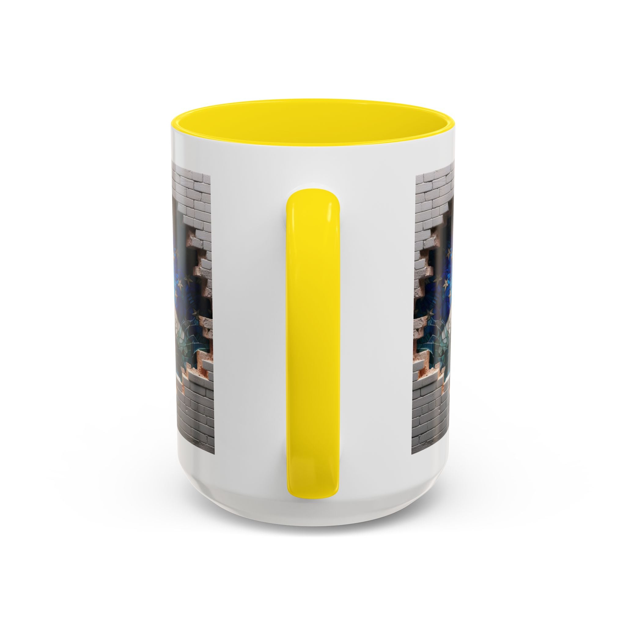 American Flag & Statue of Liberty Accent Coffee Mug – Patriotic USA Ceramic Mug