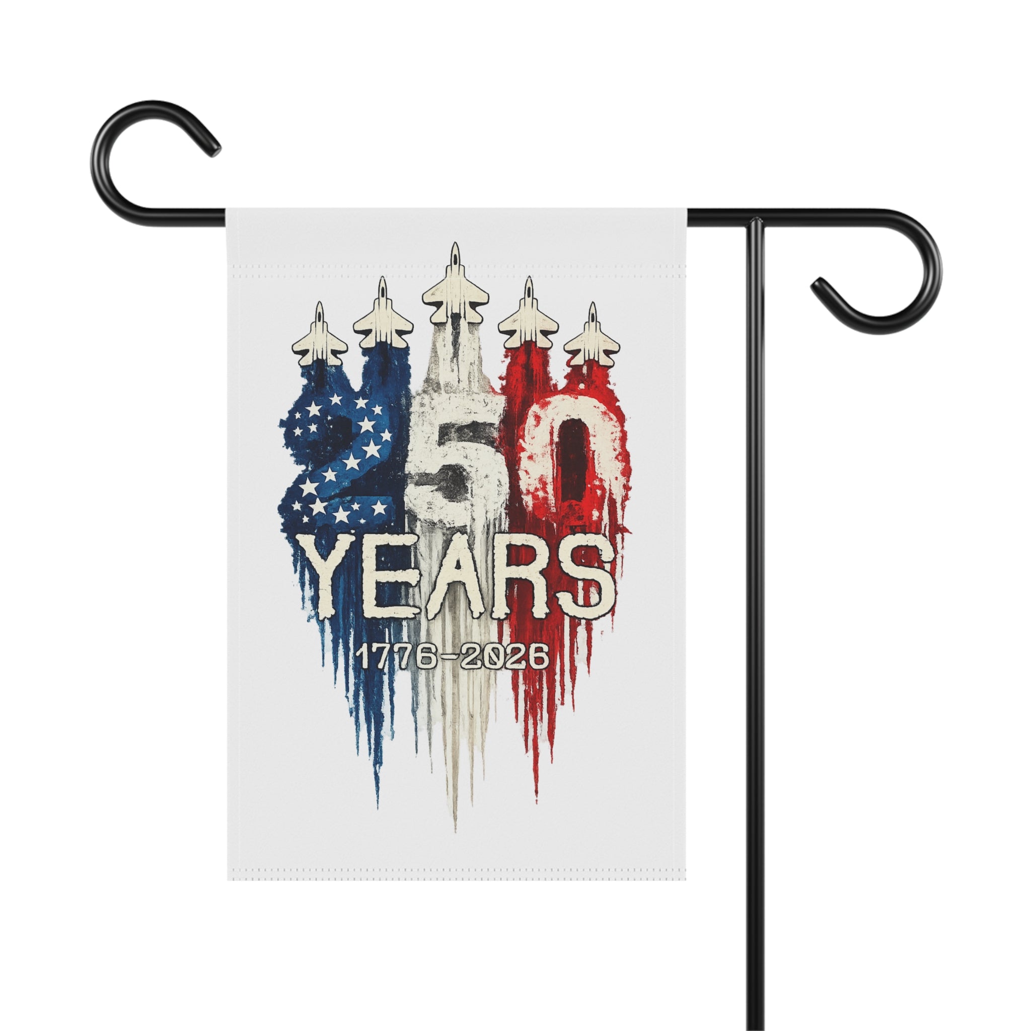 Patriotic Garden Flag for 250th Anniversary Commemorations