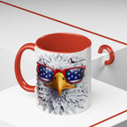 Patriotic Eagle Coffee Mug – Bold Design for Coffee Lovers