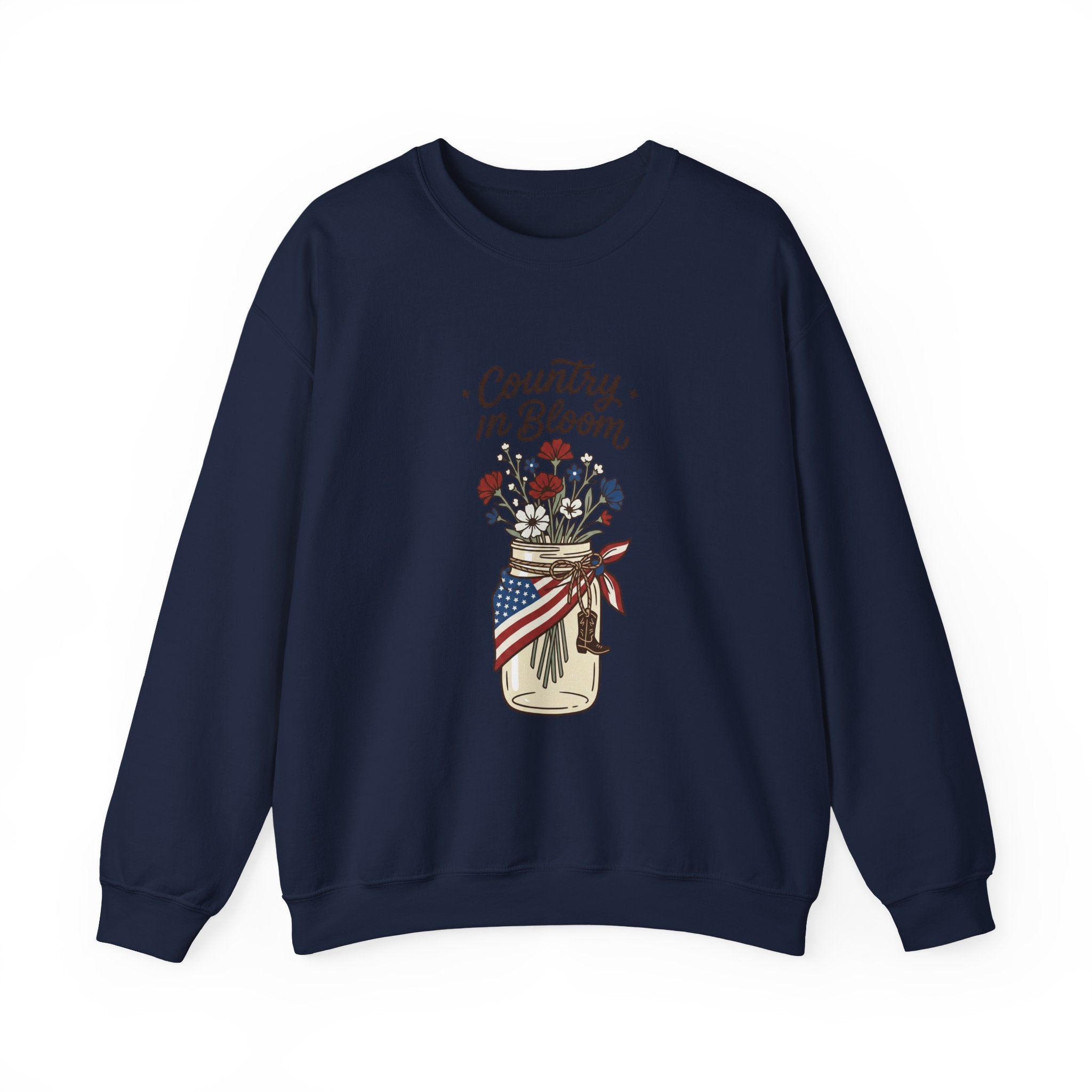Country in Bloom Sweatshirt | Country Aesthetic Design