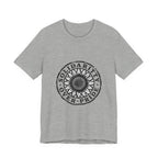 Solidarity Over Pride sunflower logo Tee | People Over Profit values-led apparel