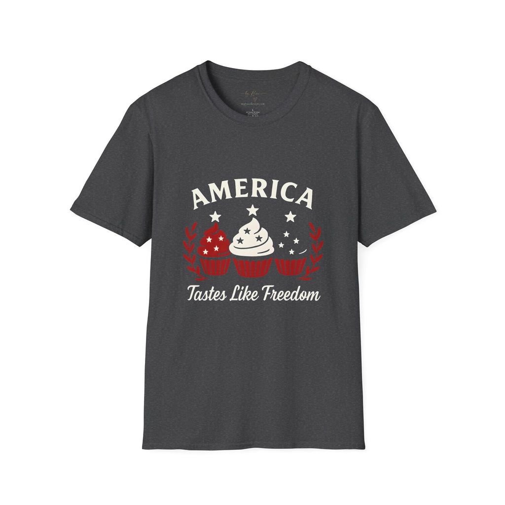 America Cupcake T-Shirt - 'Tastes Like Freedom' Tees