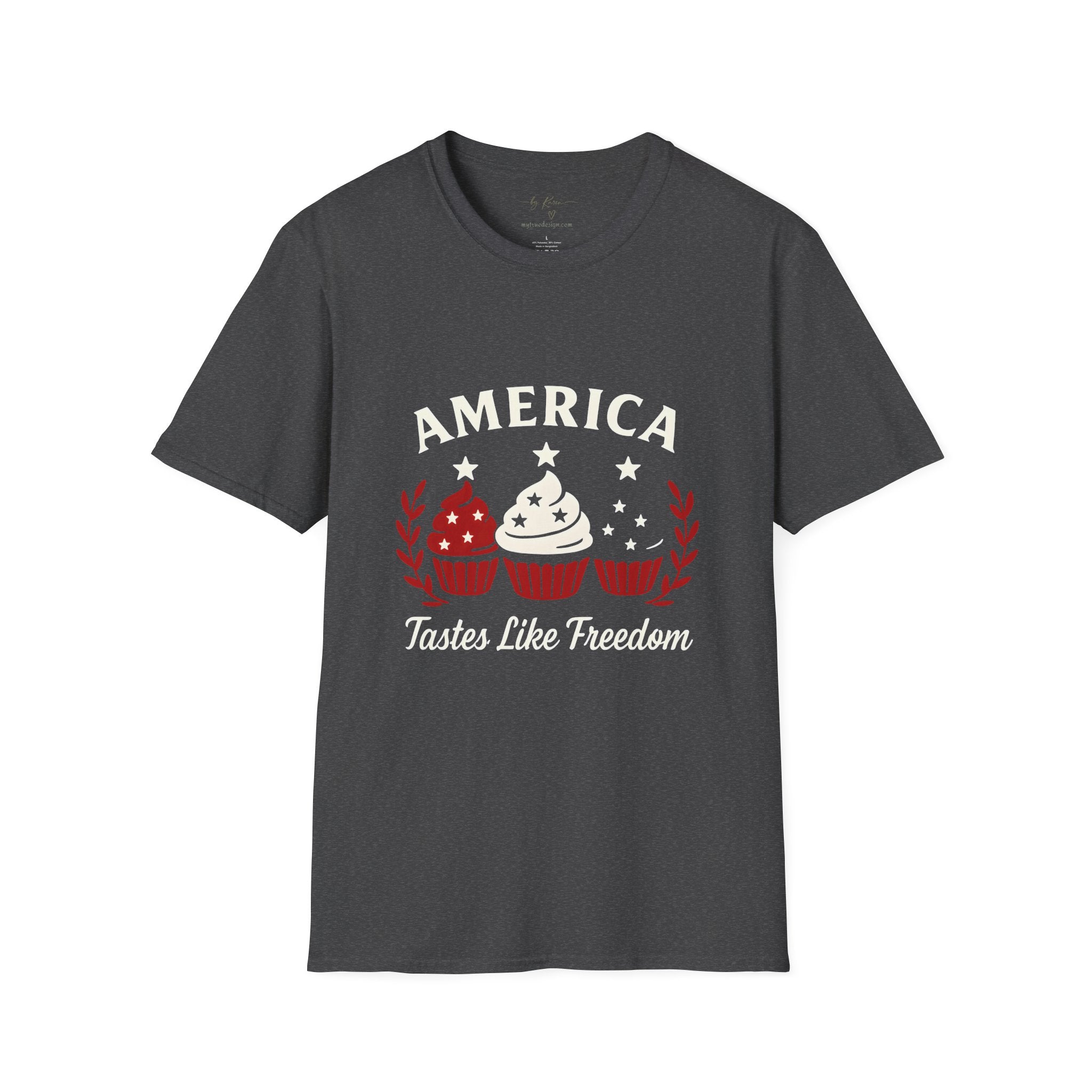 America Cupcake T-Shirt - 'Tastes Like Freedom' Tees