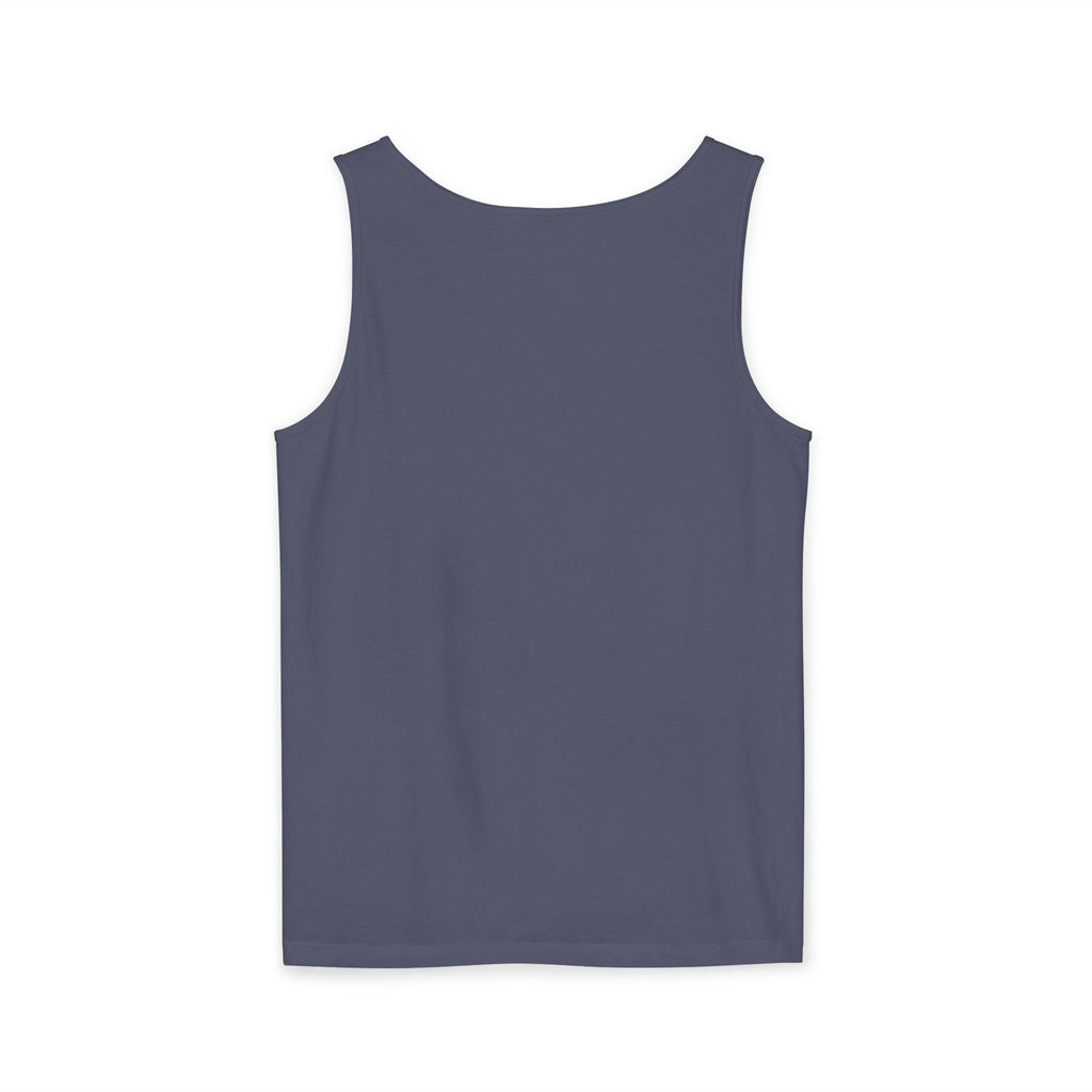 50 Years American Flag Castle Tank Top for Celebratory Wear
