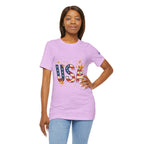 USA Flag Stars T-Shirt — Patriotic American Independence Day Tee