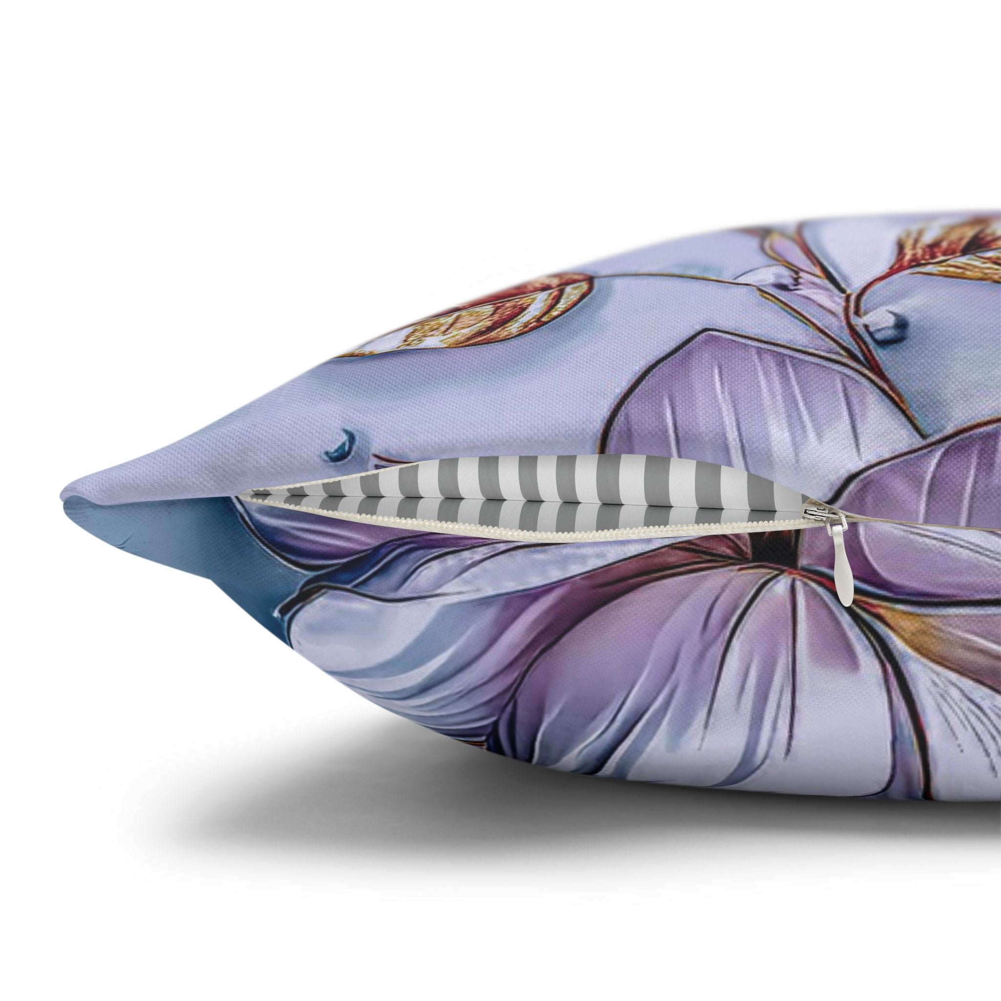 Floral 3D Decorative Pillow Cover - Nature Inspired