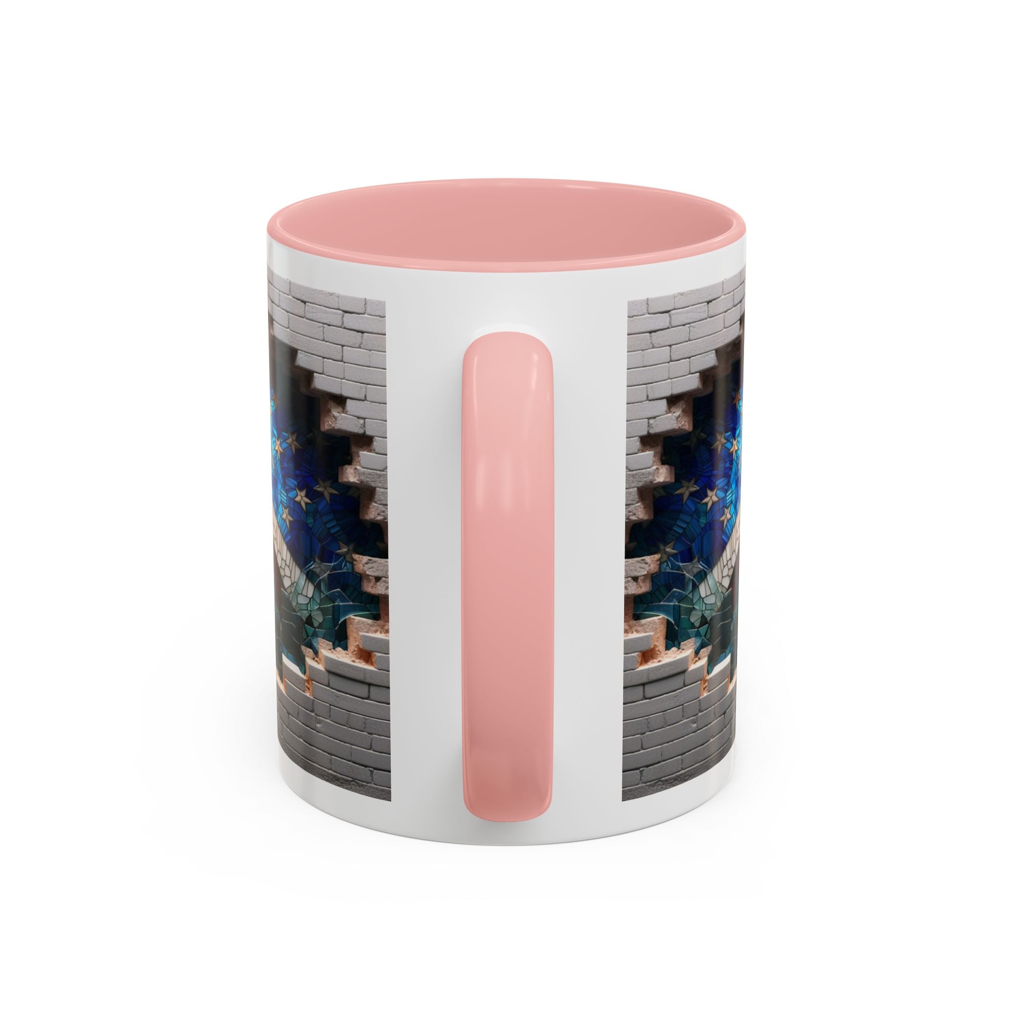 American Flag & Statue of Liberty Accent Coffee Mug – Patriotic USA Ceramic Mug