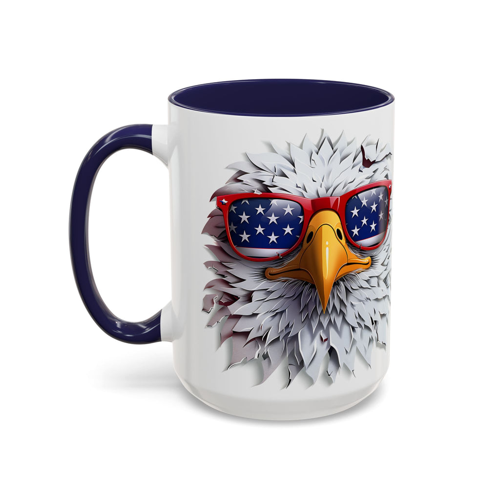 Patriotic Eagle Coffee Mug – Bold Design for Coffee Lovers