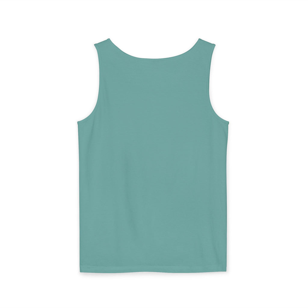 50 Years American Flag Castle Tank Top for Celebratory Wear
