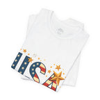 USA Flag Stars T-Shirt — Patriotic American Independence Day Tee
