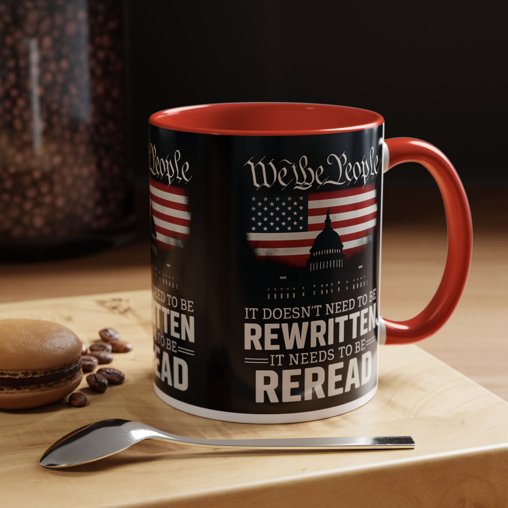 Patriotic We the People Coffee Mug - 11 & 15 oz
