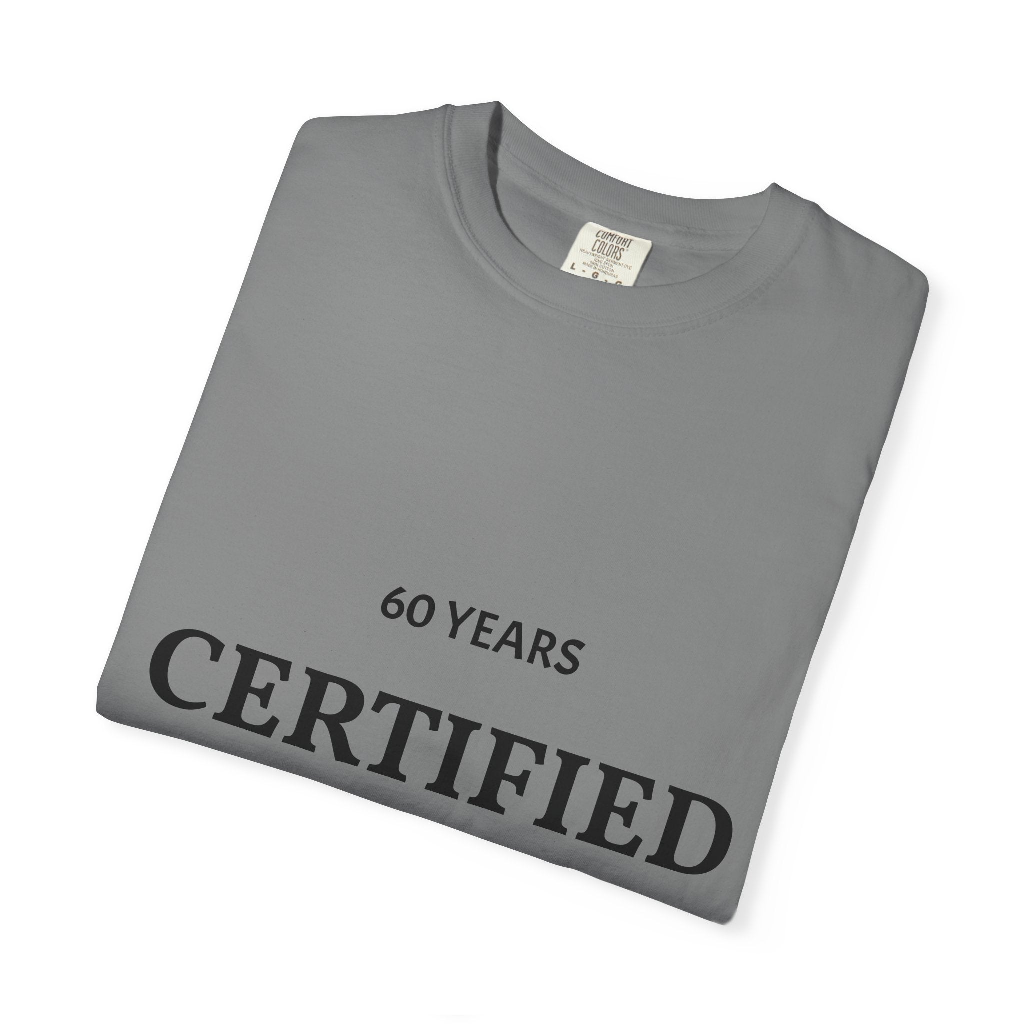 Certified Classic T-Shirt - 60 Years Retro Minimalist Tee