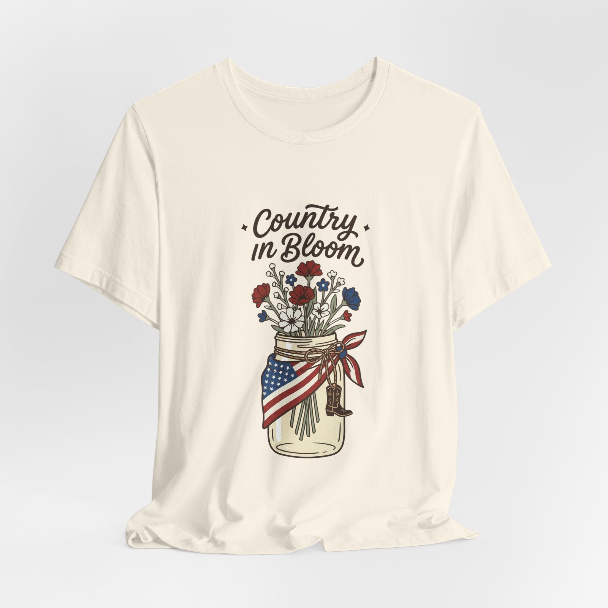 Country in Bloom Mason Jar Tee | Coastal Cowgirl, Western Chic