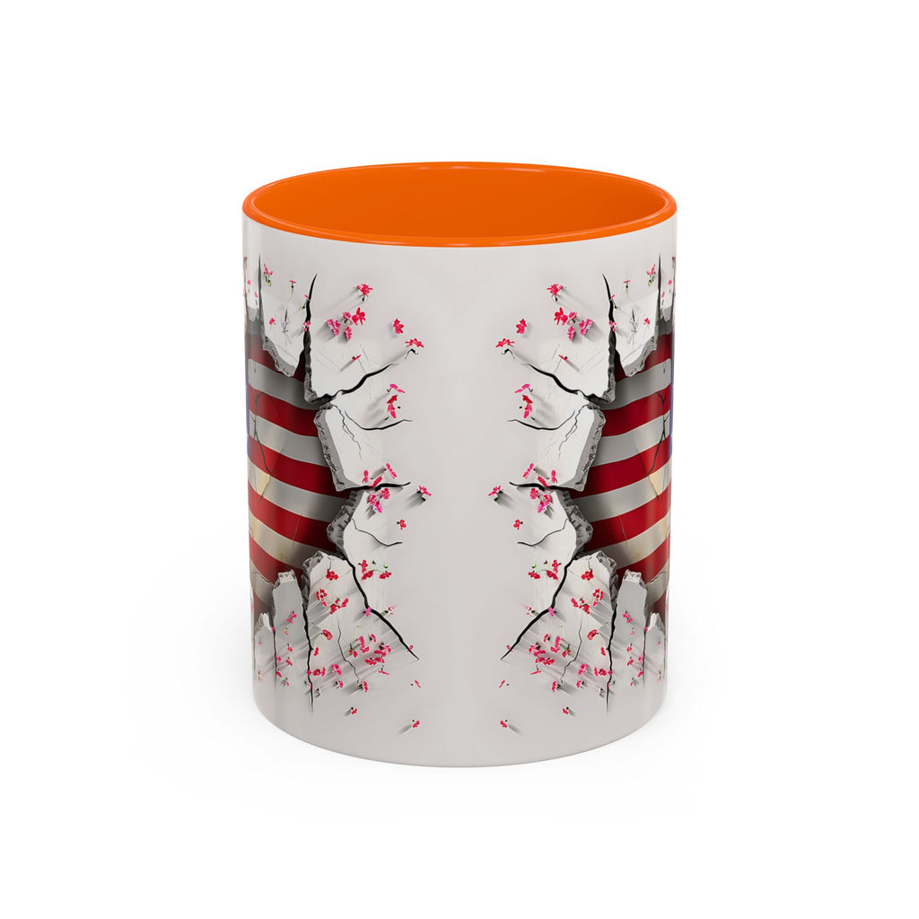 American Flag Coffee Mug – Patriotic Design