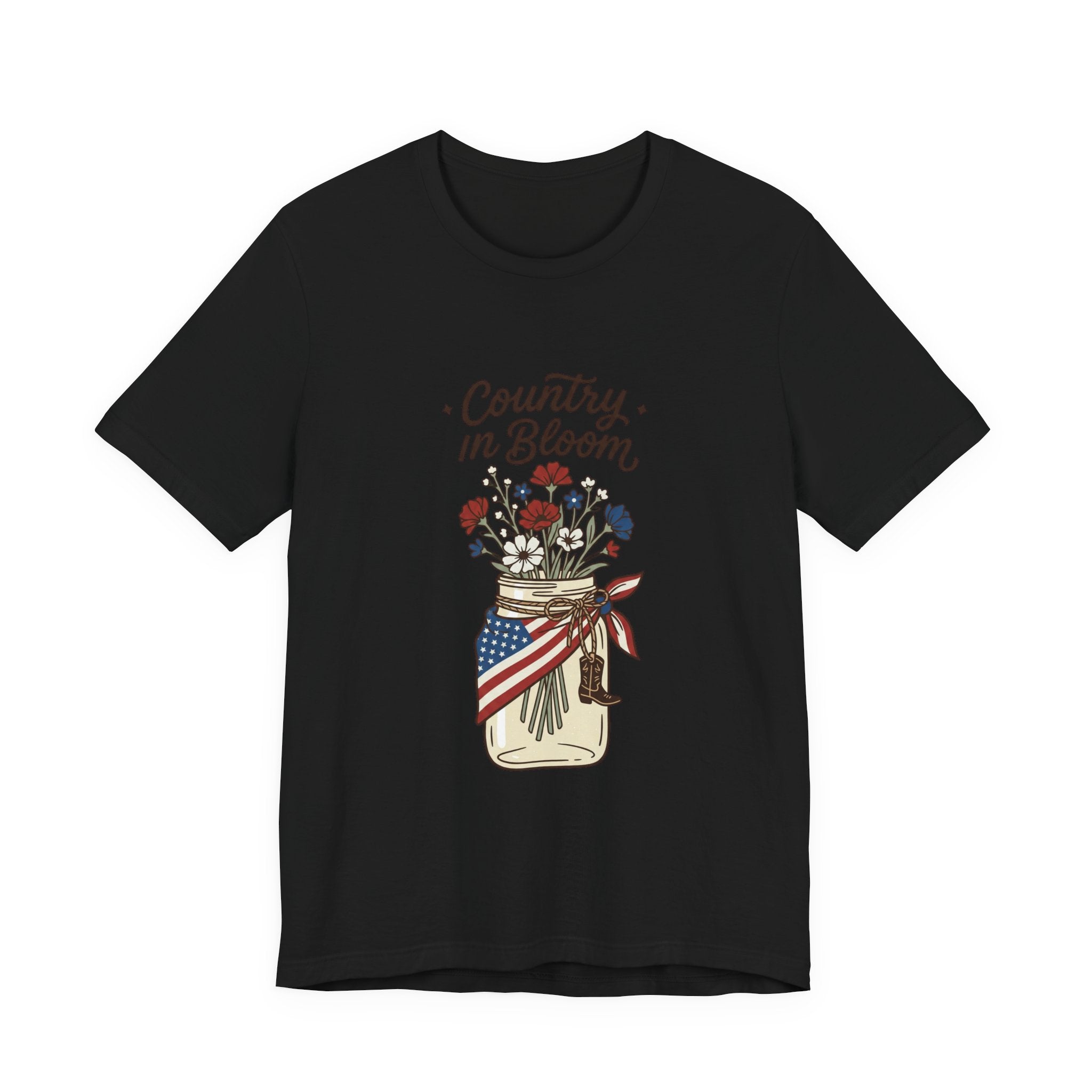 Country in Bloom Mason Jar Tee | Coastal Cowgirl, Western Chic