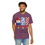 Patriotic Popsicle T-Shirt — Red, White & Blue Fourth of July Tee