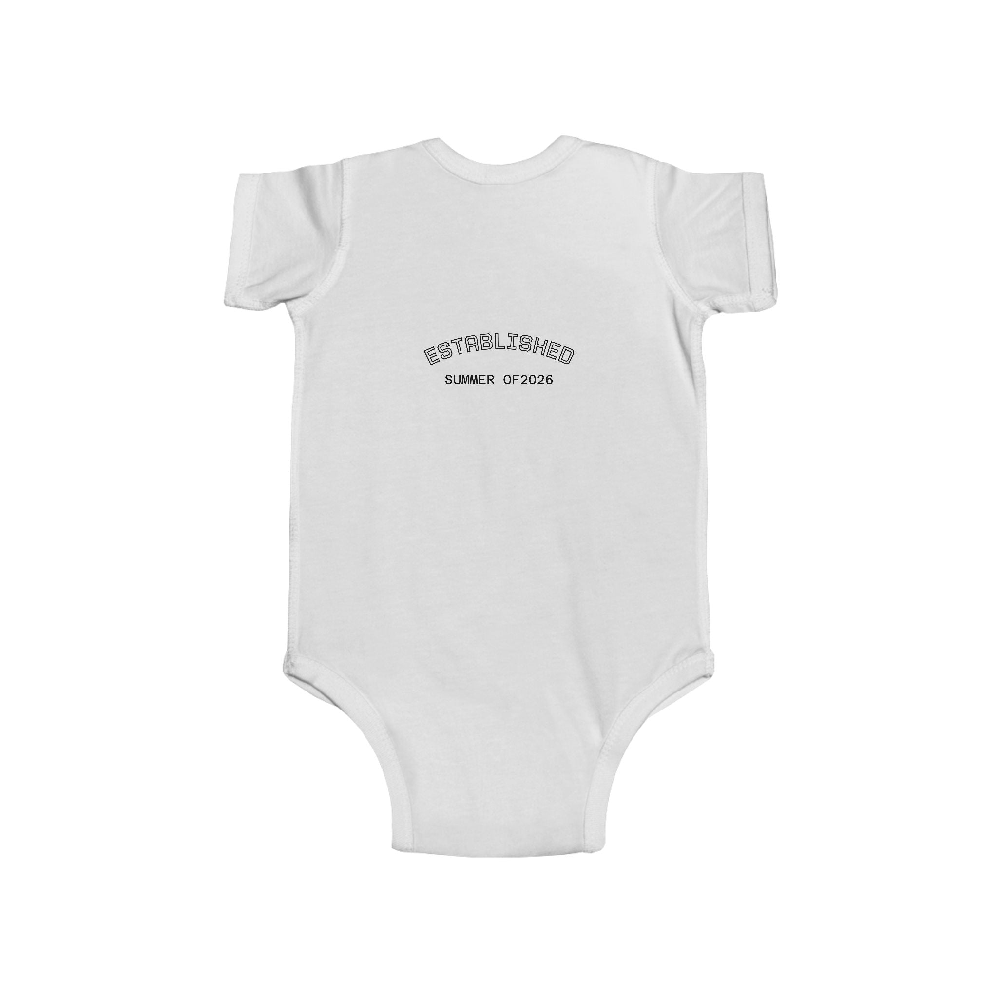 USA Floral Infant Bodysuit - Comfortable Baby Onesie