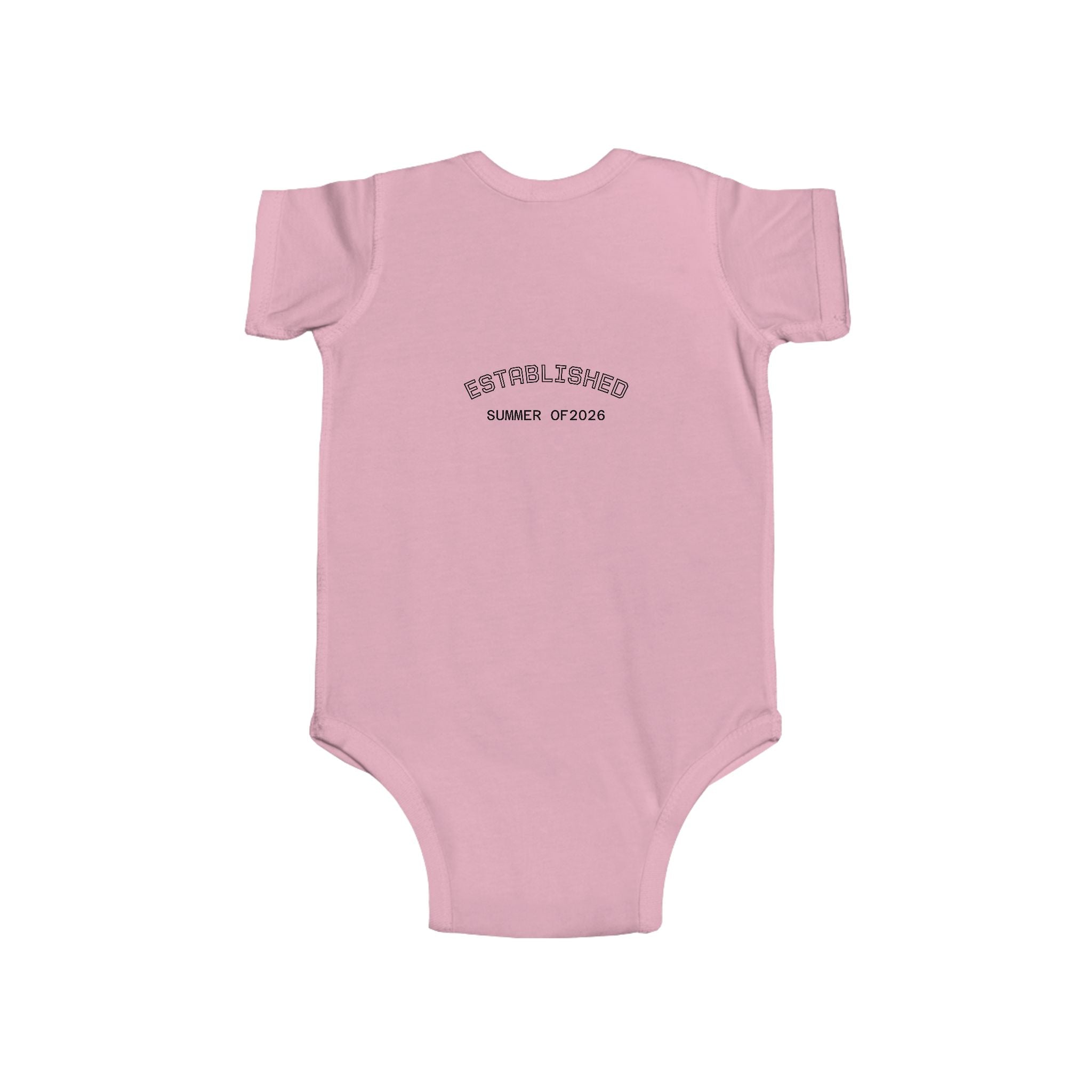 USA Floral Infant Bodysuit - Comfortable Baby Onesie