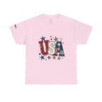 Patriotic USA Stars T-Shirt — Fourth of July American Flag Tee