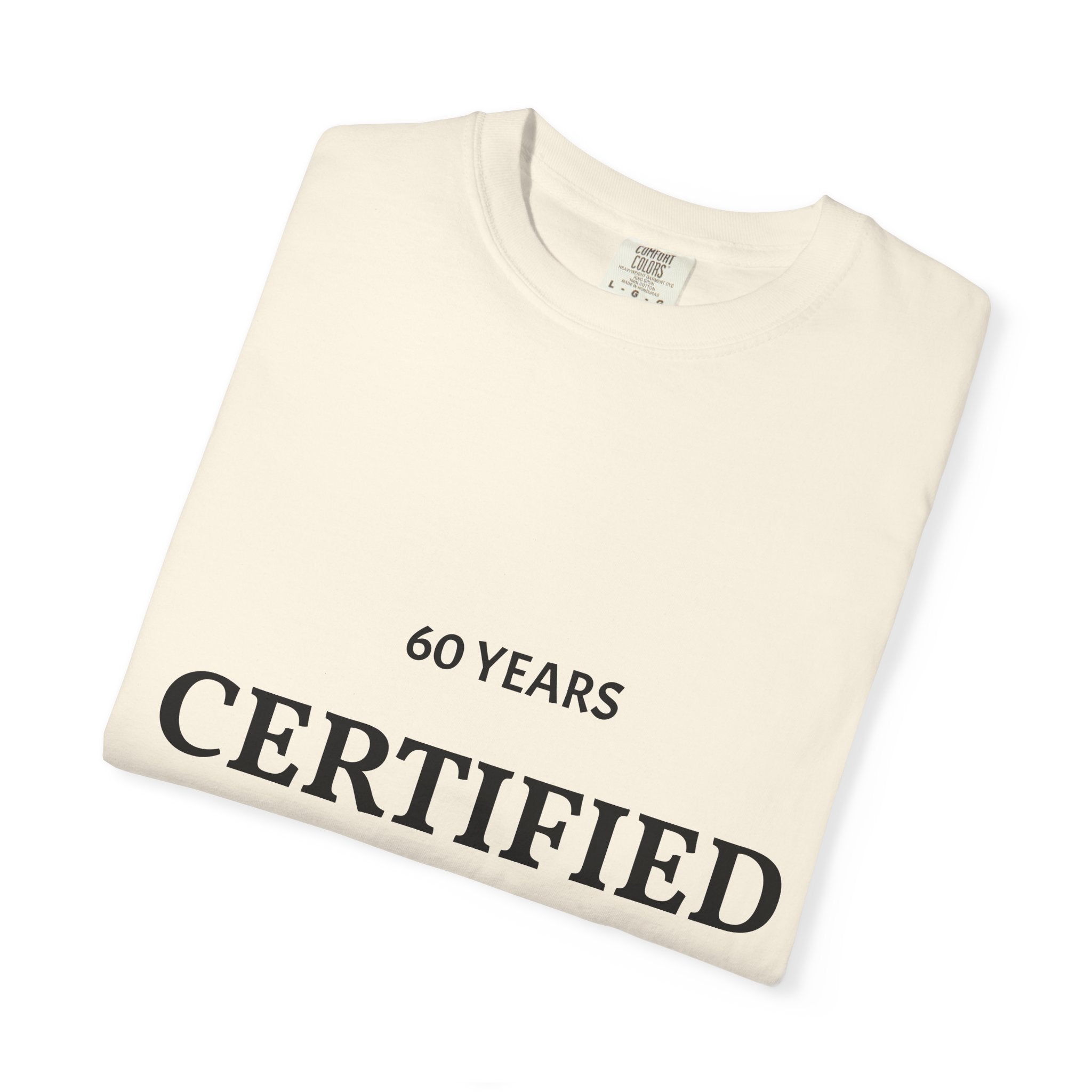 Certified Classic T-Shirt - 60 Years Retro Minimalist Tee
