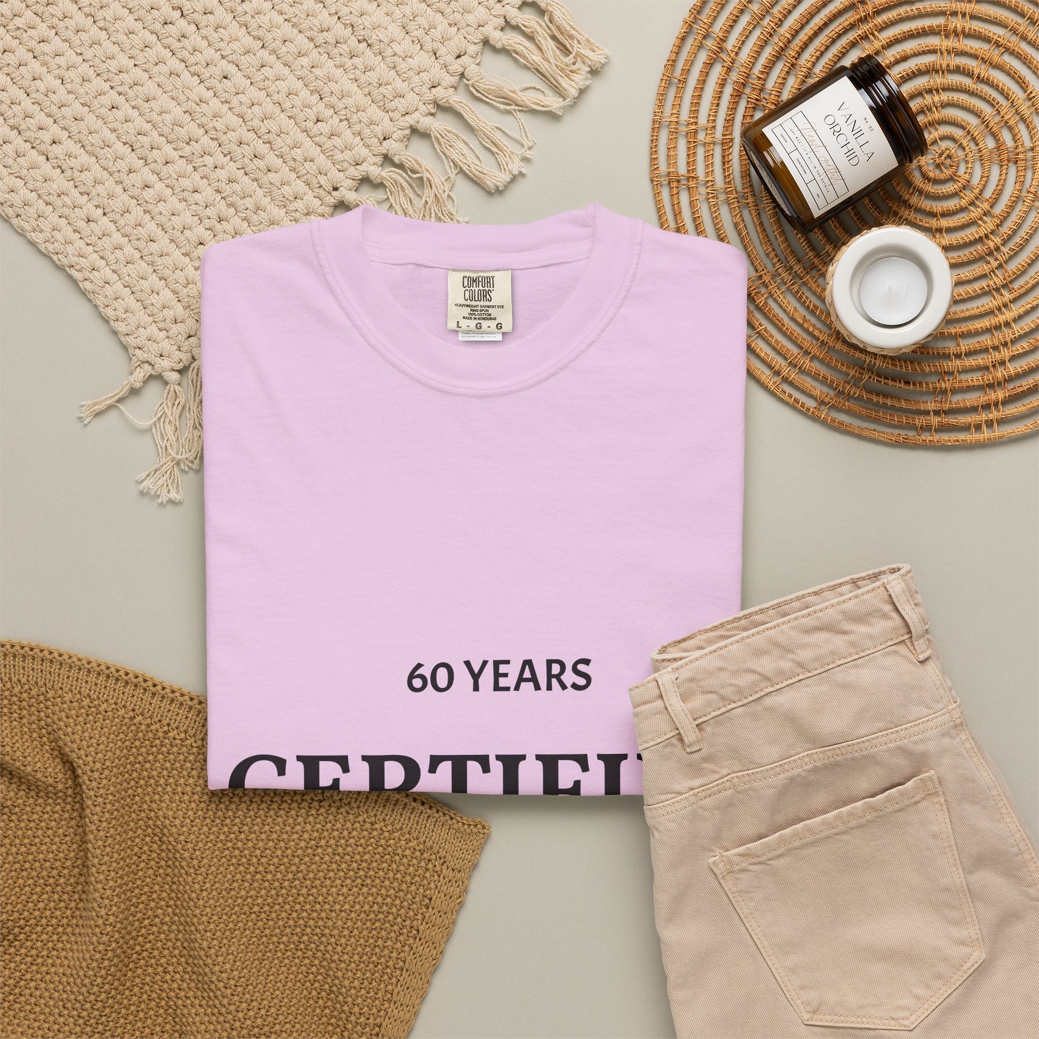 Certified Classic T-Shirt - 60 Years Retro Minimalist Tee