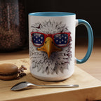 Patriotic Eagle Coffee Mug – Bold Design for Coffee Lovers