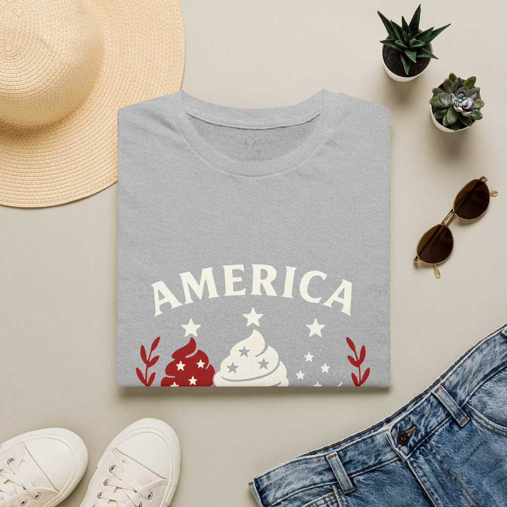 America Cupcake T-Shirt - 'Tastes Like Freedom' Tees