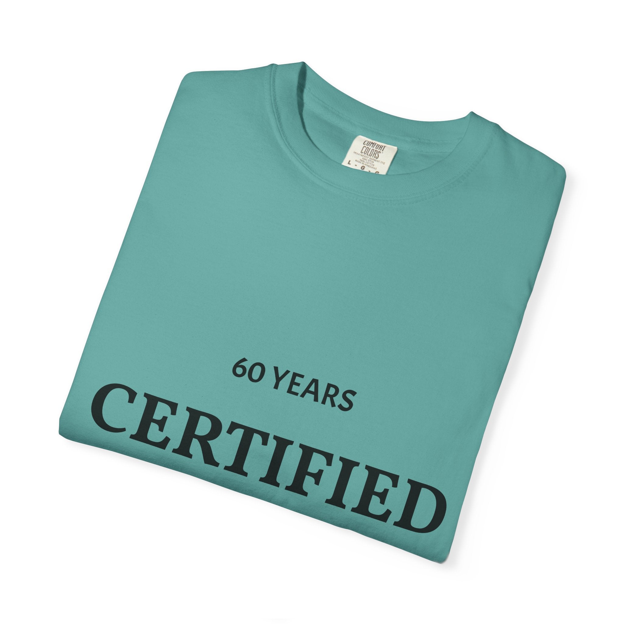 Certified Classic T-Shirt - 60 Years Retro Minimalist Tee
