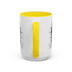 American Eagle Coffee Mug with USA Flag Accent Design