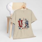 Patriotic USA Stars T-Shirt — Fourth of July American Flag Tee