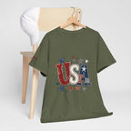Patriotic USA Stars T-Shirt — Fourth of July American Flag Tee