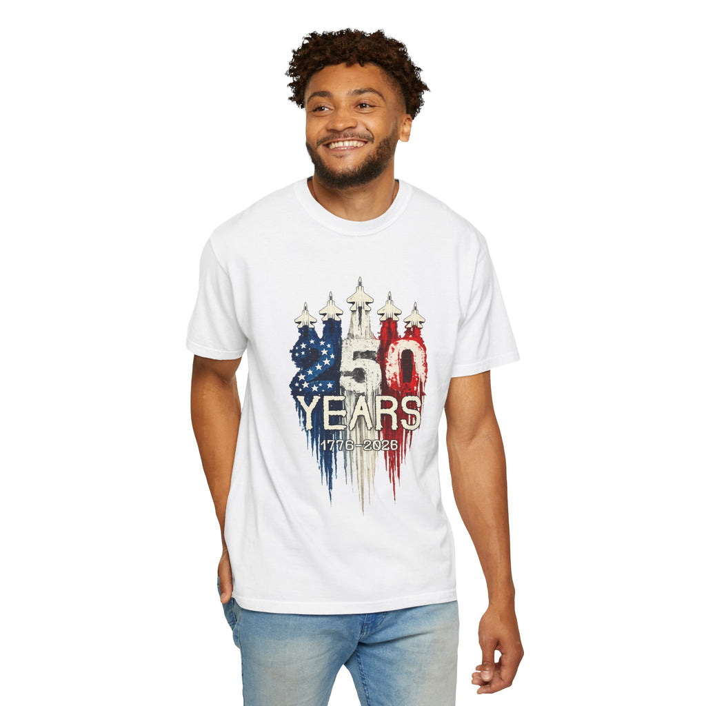 250 Years Patriotic T-Shirt Celebrating 1776–2026