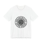 Solidarity Over Pride sunflower logo Tee | People Over Profit values-led apparel