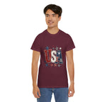 Patriotic USA Stars T-Shirt — Fourth of July American Flag Tee