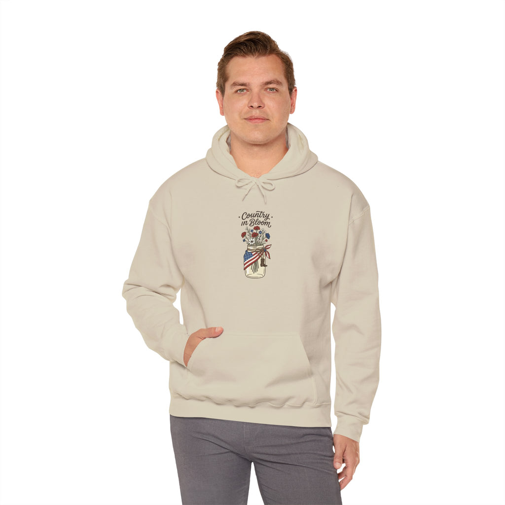 Country in Bloom hoodie | Coastal Cowgirl western chic jar floral design
